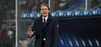المدرب الإيطالي روبرتو مانشيني Roberto Mancini إيطاليا مقدونيا الشمالية الملحق الأوروبي كأس العالم مونديال قطر 2022 ون ون winwin