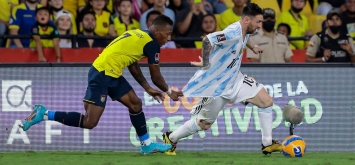 الأرجنتيني ليونيل ميسي Messi الأرجنتين الإكوادور ون ون winwin
