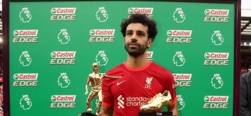 محمد صلاح يتوج بجائزة هداف الدوري الإنجليزي 2022