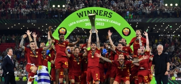 من تتويج روما بلقب دوري المؤتمر الأوروبي 2022 على حساب فينورد ون ون winwin 