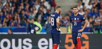 لوكاس هيرنانديز Lucas Hernandes كريم بنزيمة Karim Benzema منتخب فرنسا الدنمارك دوري الأمم الأوروبية ون ون winwin