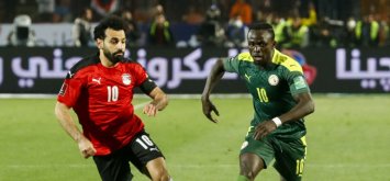محمد صلاح ساديو ماني مصر السنغال ليفربول بايرن ميونيخ أفضل لاعب في أفريقيا 2022 ون ون winwin