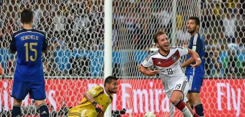 ألمانيا الأرجنتين نهائي كأس العالم 2014 ماريو غوتزة ون ون winwin (Getty)