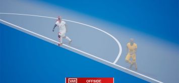 تقنية التسلل شبه الآلي حاضرة في كأس العالم 2022 بقطر (twitter/julietbawuah) ون ون winwin