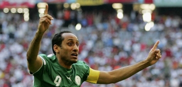 السعودي سامي الجابر Sami Al-Jaber منتخب السعودية نهائيات كأس العالم ألمانيا 2006 ون ون winwin