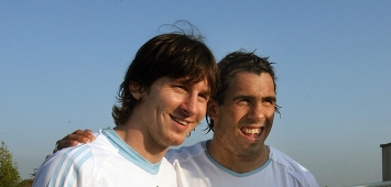 منتخب الأرجنتين كارلوس تيفيز Tevez ليونيل ميسي Messi ون ون winwin