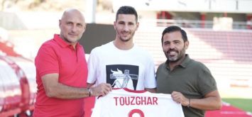 التونسي يوهان توزغار لاعب أجاكسيو الفرنسي الجديد (twitter/ Actu Ligue 1) ون ون winwin