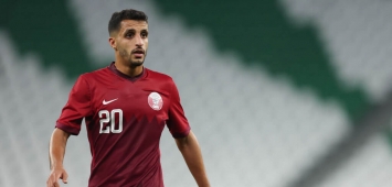 القطري عبد الله الأحرق منتخب قطر سلوفينيا مباراة ودية ون ون winwin
