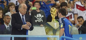 الأرجنتيني ليونيل ميسي في بطولة كأس العالم 2014 (Getty) ون ون winwin