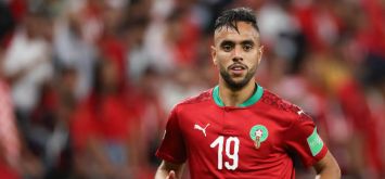 المغربي محمد الشيبي منتخب المغرب بطولة كأس العرب FIFA قطر 2022 ون ون winwin