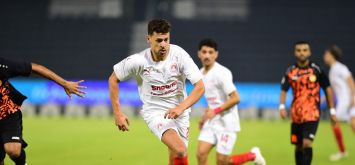 التونسي يوسف المساكني لاعب العربي القطري (twitter/alarabi_club) ون ون winwin
