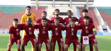 منتخب قطر للناشئين يقترب من ضمان التأهل إلى كأس آسيا (Twitter/QFA) ون ون winwin 