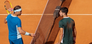 لاعبا التنس الإسبانيان كارلوس ألكاراز ورافاييل نادال (Getty) ون ون winwin