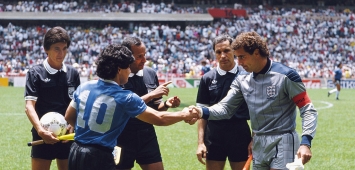 أرشيفية - صورة من مباراة الأرجنتين وإنجلترا في مونديال 1986 بالمكسيك (Getty) ون ون winwin