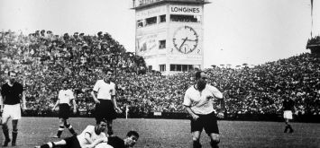 مباراة ألمانيا والمجر في نهائي مونديال سويسرا 1954 (Getty/غيتي) ون ون winwin