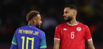 التونسي ديلان برون البرازيلي نيمار تونس البرازيل مباراة ودية ون ون winwin