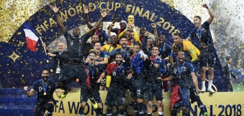 أرشيفية - لحظة تتويج منتخب فرنسا بكأس العالم 2018 (Getty) ون ون winwin