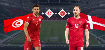 الدنمارك وتونس في كأس العالم قطر 2022 (winwin)