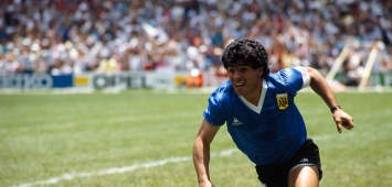 دييغو مارادونا خلال مشاركته في كأس العالم 1986 (Getty/غيتي) ون ون winwin