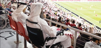 مشجعون من ذوي الإعاقة كأس العالم قطر وين وين winwin