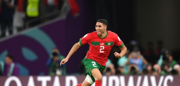 أشرف حكيمي لاعب منتخب المغرب في بطولة كأس العالم 2022 ون ون winwin