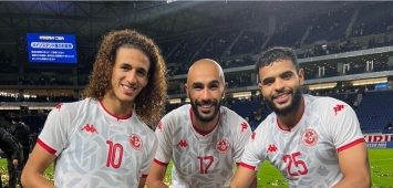 لاعبو المنتخب التونسي الجبالي،بن سليمان والمجبري (Getty)