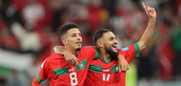 عز الدين أوناحي وسفيان بوفال من مباراة المغرب والبرتغال (Getty) ون ون winwin