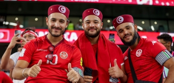 الجماهير التونسية احتفلت بفوز منتخبها على حامل اللقب المنتخب الفرنسي (Getty) ون ون winwin