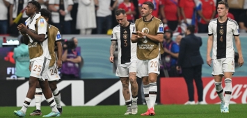 حسرة لاعبي ألمانيا بعد الخروج من كأس العالم قطر 2022 (Getty) ون ون winwin