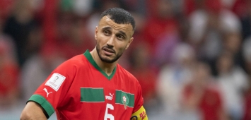 رومان سايس قائد المنتخب المغربي ولاعب السد القطري (Getty) ون ون winwin