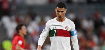 البرتغالي كريستيانو رونالدو من مباراة كوريات الجنوبية في مونديال 2022 (Getty) ون ون winwin