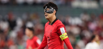 الكوري سون هيونغ مين خلال مباراة البرتغال في مونديال قطر (Getty) ون ون winwin