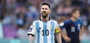 الأرجنتيني ليونيل ميسي من مباراة كرواتيا في نصف نهائي كأس العالم قطر 2022 (Getty) ون ون winwin