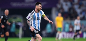 النجم الأرجنتيني ليونيل ميسي من مباراة أستراليا في ثمن نهائي مونديال قطر (Getty) ون ون winwin
