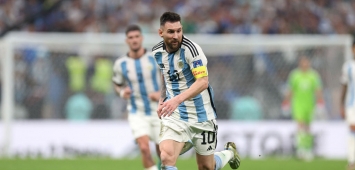 النجم الأرجنتيني ليونيل ميسي من مباراة كرواتيا في نصف نهائي كأس العالم 2022 (Getty) ون ون winwin