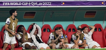 علامات التأثر تسيطر على مقاعد بدلاء منتخب ألمانيا أمام كوستاريكا في كأس العالم (Getty/غيتي) ون ون winwin