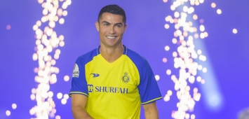 النجم البرتغالي كريستيانو رونالدو بقميص النصر السعودي (Getty) ون ون winwin