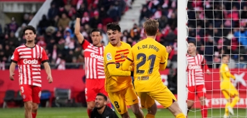برشلونة يفوز (1-0) أمام جيرونا في الدوري الإسباني 2022-23 (Getty) ون ون winwin
