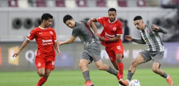 من لقاء العربي والدحيل في دوري نجوم قطر 2022-23 ون ون winwin
