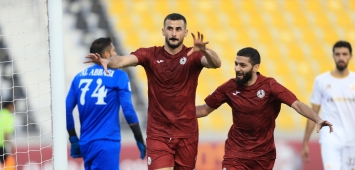 العراقي ايمن حسين لاعب نادي الجزيرة الجديد (QSL)