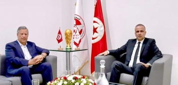 وديع الجريء وحمدي المدب رئيس نادي الترجي التونسي (FTF)