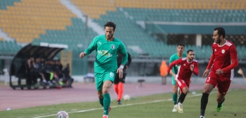 رمضان صبحي لاعب نادي بيراميدز من مباراة اليوم ضد طلائع الجيش (Twitter/@pyramidsfc)