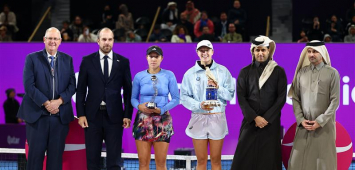 البولندية إيغا شفيونتيك تحرز لقب بطولة قطر توتال إنرجيز المفتوحة 2023 للمرّة الثانية في تاريخها غيتي ون ون winwin Getty