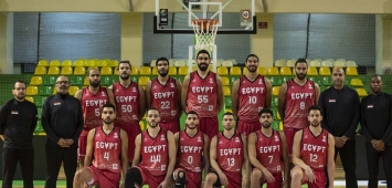 لاعبي منتخب مصر لكرة السلة (Facebook/Egyptian Basketball Federation)