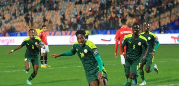جانب من مباراة مصر والسنغال في كأس الأمم الأفريقية للشباب (Twitter/TotalEnergiesAFCONU20) ون ون winwin