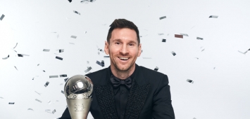 الأرجنتيني ليونيل ميسي يفوز بجائزة الفيفا لأفضل لاعب في العالم (Getty)