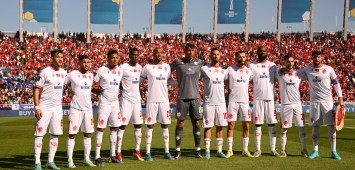 لاعبو نادي الوداد الرياضي خلال كأس العالم للأندية المغرب 2022 (Getty)