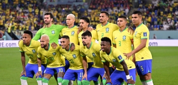 منتخب البرازيل خلال مواجهة كوريا الجنوبية في كأس العالم قطر 2022 (Getty/غيتي) ون ون winwin