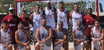 المنتخب القطري لكرة اليد الشاطئية (twitter/QNA_Sports) ون ون winwin