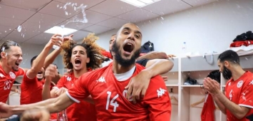 من احتفال لاعبي المنتخب التونسي بالتأهل إلى كأس أمم أفريقيا 2023 (Facebook/FTF.OFFICIELLE) ون ون winwin